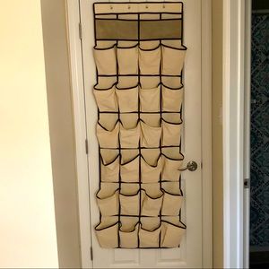 Over the door shoe rack